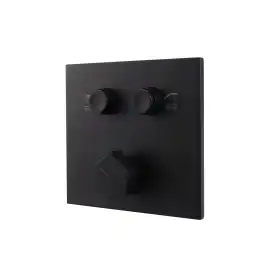 Смеситель для душа Vincea VSCV-421MB встраиваемый  двухфункциональный, черный