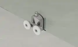 Душевая дверь Loranto 130 CS-AB03B-130, профиль черный матовый, стекло Прозрачное