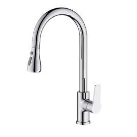 Смеситель для кухни Aquatek Лугано AQ1784CR, Хром