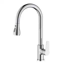 Смеситель для кухни Aquatek Лугано AQ1784CR, Хром