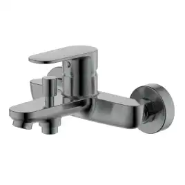 Смеситель для ванны Aquatek Ника AQ1840BGM, Оружейная сталь