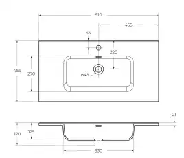 Тумба под раковину BelBagno KRAFT-900-2C-SO-CG подвесная Cemento Grigio