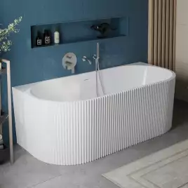 Акриловая ванна BELBAGNO 170х80 BB713-1700-800, отдельностоящая, Белая глянцевая