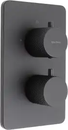 Смеситель для ванны Allen Brau Priority 5.3U123-31 (с внутренней частью, 3 выхода) черный матовый