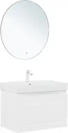 Тумба под раковину Aquanet Агата 75 белый сатин, 345481