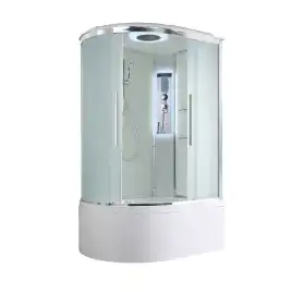 Душевая кабина AvaCan EM5812RLED 120x80 см, высокий поддон, с крышей, правая