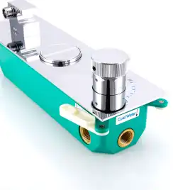 Смеситель для душа Vincea VSCV-422TCH встраиваемый  двухфункциональный, термостатический, хром