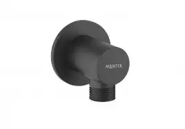 Шланговое подключение Aquatek  AQ2456MB, Черный матовый