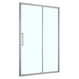 Душевая дверь Loranto 120 CS-AB03GG-120, профиль серый матовый, стекло Прозрачное