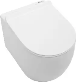 Унитаз подвесной Aquanet Rimless Cetus-W BL-102N-WHT с сиденьем микролифт, белый