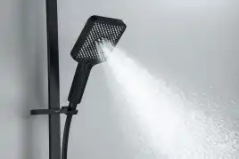 Душевой гарнитур Aquatek ЛИБРА AQ2019MB, Черный матовый