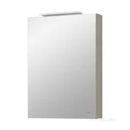 Зеркальный шкаф Roca Oleta 50 A857643515 с подсветкой, Капучино матовый