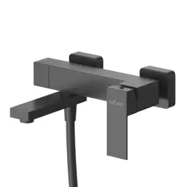 Смеситель для ванны и душа Cezares SLIDER-VD-NOP, Черный матовый