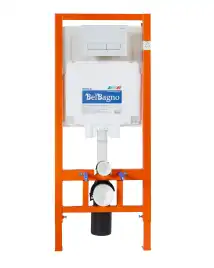 Кнопка смыва BelBagno MARMI BB009-MR-BIANCO, цвет-белый