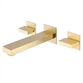 Смеситель для раковины Abber Daheim AF82122G встраиваемый, с внутренней частью, Золото матовое