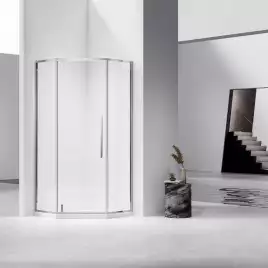 Душевой уголок Vincea Slim-N 90х90 VSP-4SN900CL, профиль хром, стекло Прозрачное