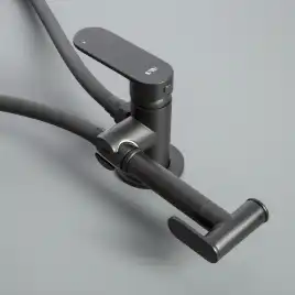 Гигиенический душ со смесителем AVS Beauty черный матовый, 811-531-MB