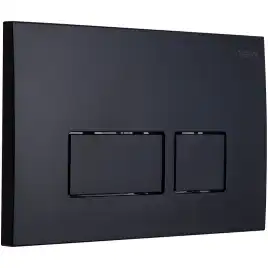 Кнопка смыва Logan Space двойная, Black Mattе (297680)