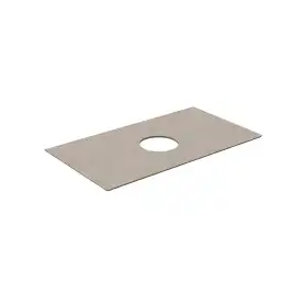 Столешница Kerama Marazzi MAGICA 90 см, керамогранит, Бежевый матовый, MA.1.0.SG540620R\90