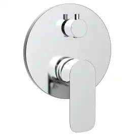 Смеситель для ванны AVS Basic 811-704-CR встраиваемый, с внутренней частью, хром