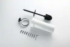 Ершик для унитаза Aquatek Бетта AQ4610MB, Черный матовый