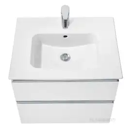 Тумбы под раковину Roca The Gap 60 A857397806 подвесная, цвет, Белый глянец