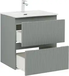 Тумба под раковину Aquanet Джейн (Flat) 60 мисти грин 335432