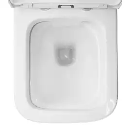 Унитаз-компакт Azario Nigel AZ-55  напольный, безободковый, с бачком и сидением микролифт, цвет белый