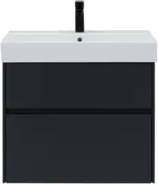 Тумба под раковину Aquanet Бруклин 70 антрацит матовый 310141