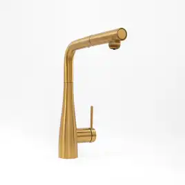 Смеситель для кухни AVS LineaPure elegant брашированное золото, 837-161-BG