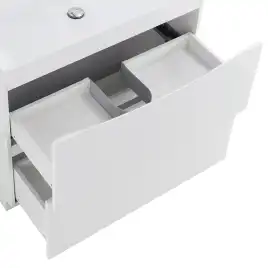 Тумба под раковину BelBagno MARINO-900-2C-PIA-BL-P напольная Bianco Lucido