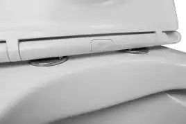 Унитаз подвесной Azario PRO PRO-0001 подвесной, безободковый, с сиденьем микролифт, Белый глянцевый