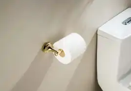 Держатель туалетной бумаги Aquatek Классик AQ4508PG, Золото глянцевое