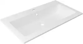 Раковина Aquanet Электра 90 НФ-00008412 прямоугольная, Белая глянцевая