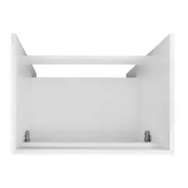 Тумба с раковиной Azario Эстима 60 CS00094635, напольная, Белая глянцевая