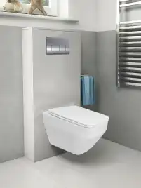 Унитаз подвесной Azario MONEO AZ-0062 UQ1 подвесной, безободковый, со смывом 