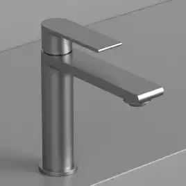 Смеситель для раковины Vincea Vogue VBF-1V1GM однорычажный, вороненая сталь