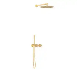 Душевая система  Vincea Groove VSFW-4G01BG4 VSFW-4G01BG4 встраиваемая, брашированное золото