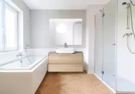 Зеркало BelBagno Uno 100х80 SPC-UNO-1000-800-TCH с подстветкой, сенсорный выключатель, Сатин