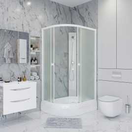 Душевая кабина Niagara Promo 100х80х200 P100/80/26R/MT/BK средний поддон, без гидромассажа