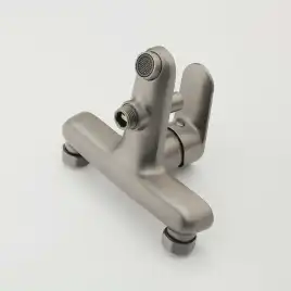 Смеситель для ванны Aquatek Ника AQ1840BGM, Оружейная сталь