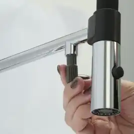 Смеситель для кухни AVS PureRiver 811-170-CR с гибким изливом, хром