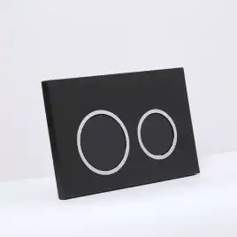 Клавиша смыва AVS 809-0014-MB/CR круглые кнопки для узкой и низкой инсталляции, хром