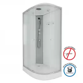 Душевая кабина Niagara Eco 120х80х215 NG-4312-14L низкий поддон, без гидромассажа