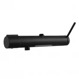 Душевая стойка ABBER Emotion AF8816BL с изливом, черный матовый