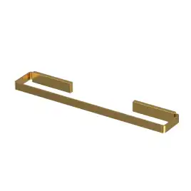 Полотенцедержатель Whitecross CUBO gold brushed 45 см, CU2450GLB, Золото брашированное