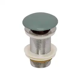 Раковина AVS Клара 51x40 зеленая матовая с донным клапаном