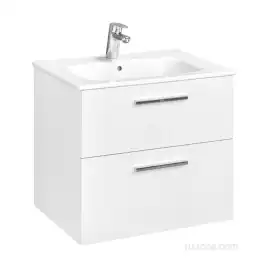 Тумбы под раковину Roca Victoria 60 A857468806 подвесная, цвет, Белый глянец