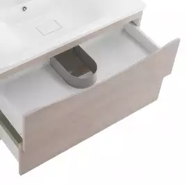 Тумба под раковину BelBagno MARINO-1000-2C-SO-RG-P подвесная Rovere Grigio