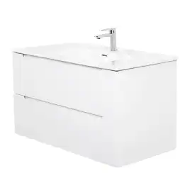 Тумба под раковину BelBagno ETNA-900-2C-SO-BO-P подвесная Bianco Opaco